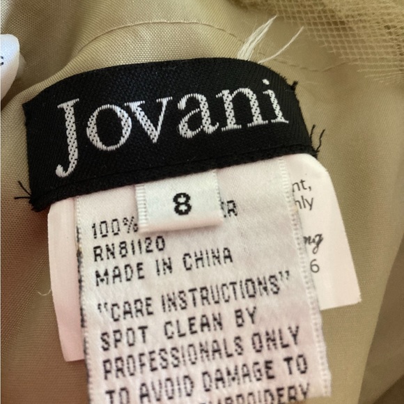 Beautiful Jovani dress. Worn once for mother of the bride, size 8. - Picture 2 of 3